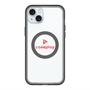スリムプロテクションプレミアムケース with MagSafe［ オリジナル - caseplayロゴ - レッド/D ］