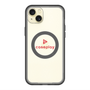 スリムプロテクションプレミアムケース with MagSafe［ オリジナル - caseplayロゴ - レッド/D ］