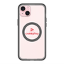 スリムプロテクションプレミアムケース with MagSafe［ オリジナル - caseplayロゴ - レッド/D ］