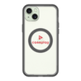 スリムプロテクションプレミアムケース with MagSafe［ オリジナル - caseplayロゴ - レッド/D ］
