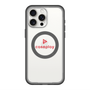 スリムプロテクションプレミアムケース with MagSafe［ オリジナル - caseplayロゴ - レッド/D ］