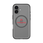 スリムプロテクションプレミアムケース with MagSafe［ オリジナル - caseplayロゴ - レッド/D ］