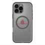 スリムプロテクションプレミアムケース with MagSafe［ オリジナル - caseplayロゴ - レッド/D ］