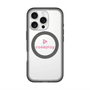 スリムプロテクションプレミアムケース with MagSafe［ オリジナル - caseplayロゴ - ピンク/D ］