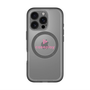 スリムプロテクションプレミアムケース with MagSafe［ オリジナル - caseplayロゴ - ピンク/D ］