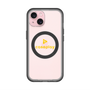 スリムプロテクションプレミアムケース with MagSafe［ オリジナル - caseplayロゴ - イエロー/D ］