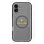 スリムプロテクションプレミアムケース with MagSafe［ オリジナル - caseplayロゴ - イエロー/D ］