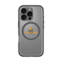 スリムプロテクションプレミアムケース with MagSafe［ オリジナル - caseplayロゴ - オレンジ/D ］