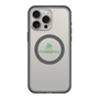 スリムプロテクションプレミアムケース with MagSafe［ オリジナル - caseplayロゴ - グリーン/D ］