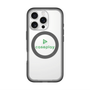スリムプロテクションプレミアムケース with MagSafe［ オリジナル - caseplayロゴ - グリーン/D ］