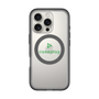 スリムプロテクションプレミアムケース with MagSafe［ オリジナル - caseplayロゴ - グリーン/D ］