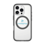 スリムプロテクションプレミアムケース with MagSafe［ オリジナル - caseplayロゴ - ライトブルー/D ］