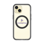 スリムプロテクションプレミアムケース with MagSafe［ オリジナル - caseplayロゴ - パープル/D ］