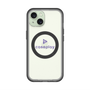 スリムプロテクションプレミアムケース with MagSafe［ オリジナル - caseplayロゴ - パープル/D ］