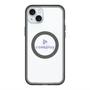 スリムプロテクションプレミアムケース with MagSafe［ オリジナル - caseplayロゴ - パープル/D ］