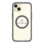 スリムプロテクションプレミアムケース with MagSafe［ オリジナル - caseplayロゴ - パープル/D ］