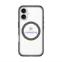 スリムプロテクションプレミアムケース with MagSafe［ オリジナル - caseplayロゴ - パープル/D ］