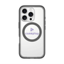 スリムプロテクションプレミアムケース with MagSafe［ オリジナル - caseplayロゴ - パープル/D ］