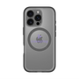 スリムプロテクションプレミアムケース with MagSafe［ オリジナル - caseplayロゴ - パープル/D ］