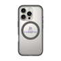 スリムプロテクションプレミアムケース with MagSafe［ オリジナル - caseplayロゴ - パープル/D ］
