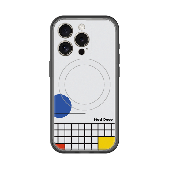 スリムプロテクションプレミアムケース with MagSafe［ Mod Deco - オリジナル - レトロ ］