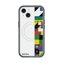 スリムプロテクションプレミアムケース with MagSafe［ Mod Deco - オリジナル - 幾何学模様/B ］