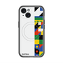 スリムプロテクションプレミアムケース with MagSafe［ Mod Deco - オリジナル - 幾何学模様/B ］