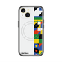 スリムプロテクションプレミアムケース with MagSafe［ Mod Deco - オリジナル - 幾何学模様/B ］