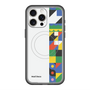 スリムプロテクションプレミアムケース with MagSafe［ Mod Deco - オリジナル - 幾何学模様/B ］