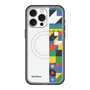 スリムプロテクションプレミアムケース with MagSafe［ Mod Deco - オリジナル - 幾何学模様/B ］