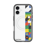 スリムプロテクションプレミアムケース with MagSafe［ Mod Deco - オリジナル - 幾何学模様/B ］