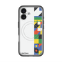 スリムプロテクションプレミアムケース with MagSafe［ Mod Deco - オリジナル - 幾何学模様/B ］