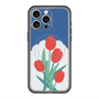 スリムプロテクションプレミアムケース with MagSafe［ Mod Deco - オリジナル - フラワー/A ］