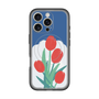 スリムプロテクションプレミアムケース with MagSafe［ Mod Deco - オリジナル - フラワー/A ］
