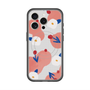 スリムプロテクションプレミアムケース with MagSafe［ Mod Deco - オリジナル - フラワー/C ］