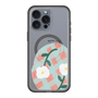スリムプロテクションプレミアムケース with MagSafe［ Mod Deco - オリジナル - フラワー/D ］