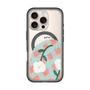 スリムプロテクションプレミアムケース with MagSafe［ Mod Deco - オリジナル - フラワー/D ］