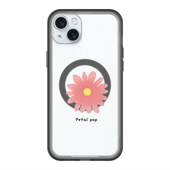 スリムプロテクションプレミアムケース with MagSafe［ Mod Deco - オリジナル - フラワー/E ］