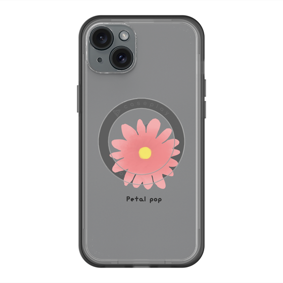 スリムプロテクションプレミアムケース with MagSafe［ Mod Deco - オリジナル - フラワー/E ］