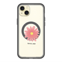 スリムプロテクションプレミアムケース with MagSafe［ Mod Deco - オリジナル - フラワー/E ］