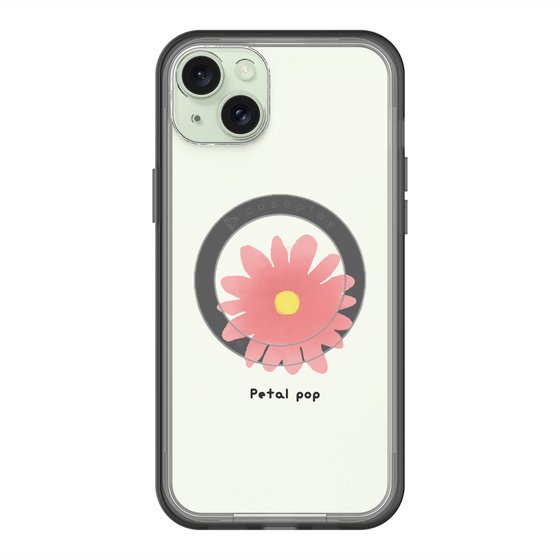 スリムプロテクションプレミアムケース with MagSafe［ Mod Deco - オリジナル - フラワー/E ］