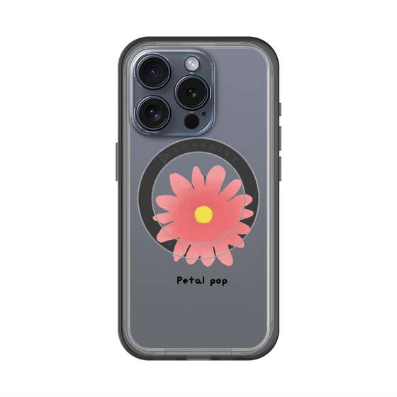 スリムプロテクションプレミアムケース with MagSafe［ Mod Deco - オリジナル - フラワー/E ］