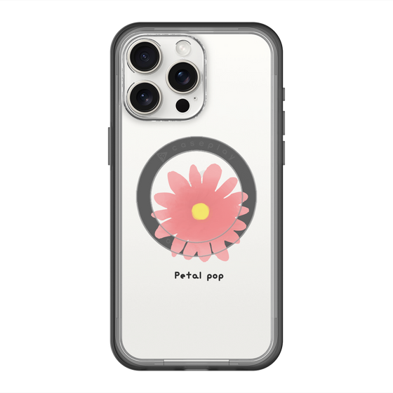 スリムプロテクションプレミアムケース with MagSafe［ Mod Deco - オリジナル - フラワー/E ］