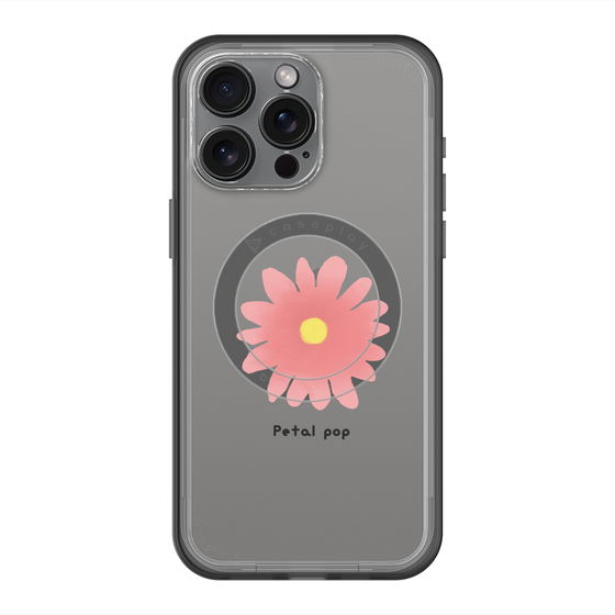 スリムプロテクションプレミアムケース with MagSafe［ Mod Deco - オリジナル - フラワー/E ］