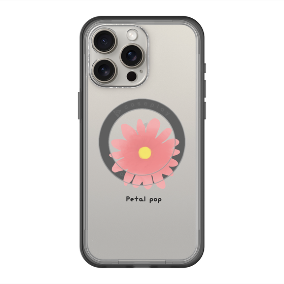 スリムプロテクションプレミアムケース with MagSafe［ Mod Deco - オリジナル - フラワー/E ］