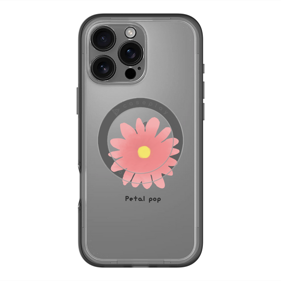 スリムプロテクションプレミアムケース with MagSafe［ Mod Deco - オリジナル - フラワー/E ］