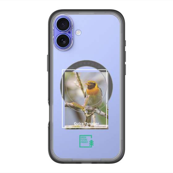 スリムプロテクションプレミアムケース with MagSafe［ Green Future Project - Guira Tanager ］