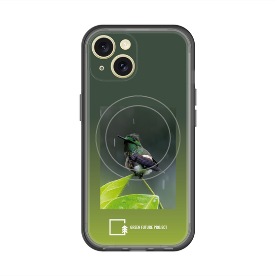 スリムプロテクションプレミアムケース with MagSafe［ Green Future Project - Butterfly Coquette ］