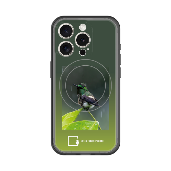 スリムプロテクションプレミアムケース with MagSafe［ Green Future Project - Butterfly Coquette ］