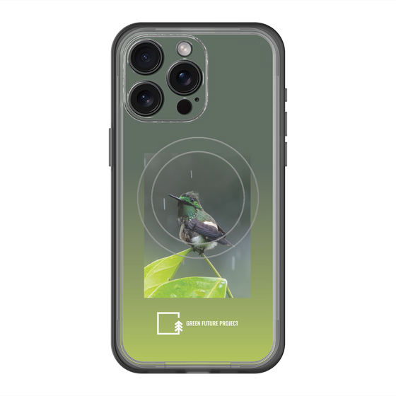スリムプロテクションプレミアムケース with MagSafe［ Green Future Project - Butterfly Coquette ］